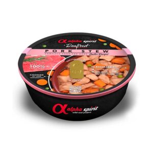 Alpha Spirit Real Food Μαγειρευτό Φαγητό με Χοιρινό για Σκύλους 280g