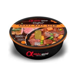 Alpha Spirit Real Food Μαγειρευτό Φαγητό με Μοσχάρι για Σκύλους 280g