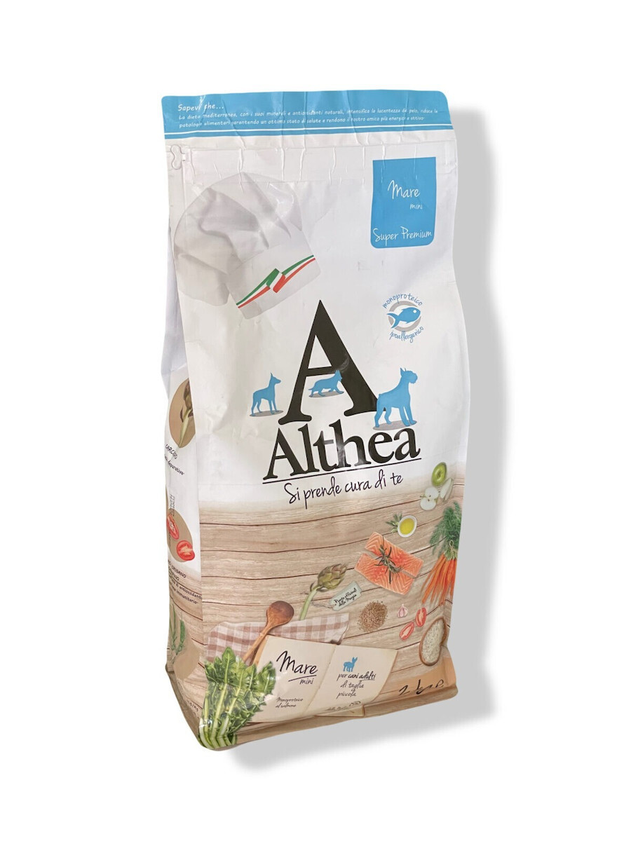 Althea Adult Small Breed με Σολομό – Ξηρά Τροφή για Μικρόσωμους Σκύλους 2kg